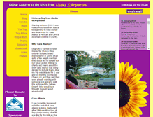Tablet Screenshot of alaska2argentina.co.uk